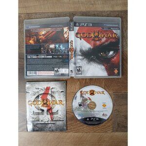 God of War III 3 (Sony PlayStation 3, 2010) PS3 Complete CIB - Tested
